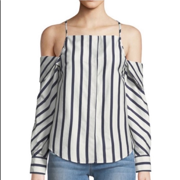 NEW StyleKeepers Can’t Be Tamed Striped Top - Picture 1 of 8
